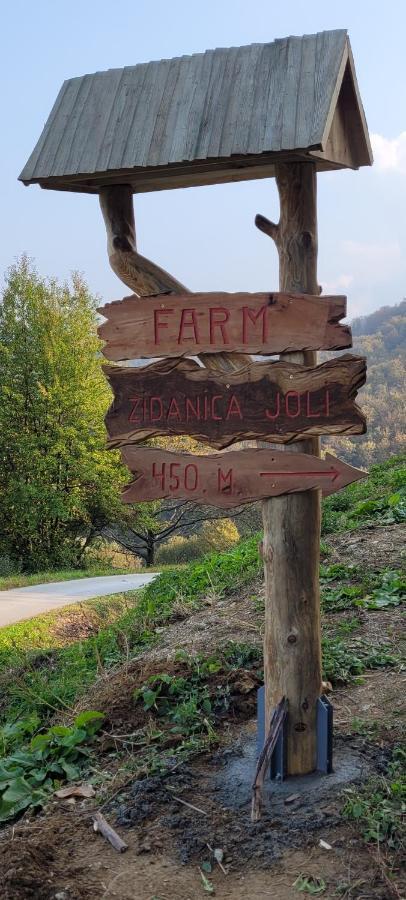 Farm ,Zidanica ,Joli Villa Gorica pri Slivnici Kültér fotó